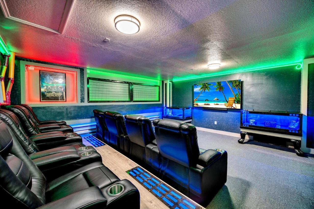 Near Disney! Spacious 5Br Resort Home With Private Pool, Hot Tub And Theater! Orlando Esterno foto